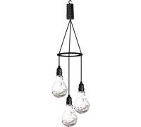 Battery Powered 3 Drop LED Pendant Multi Coloured