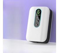 Battery Powered Aquarium Air Pump, 1800mAh USB Rechargeable Aerator, 90H Runtime, 6 Speed Portable Fish Oxygen Pump for Outdoor Fishing, Live Bait Bucket, Fish Tank, Power Outage Backup