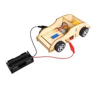 Battery Powered Car Set Science Project Set for Kids Students Education Wooden Build Project Toy Diys Car Model Toy for Kids