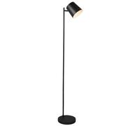 Battery Powered Cupboard Light Black Blake LED Floor Matt Rechargeable Portable