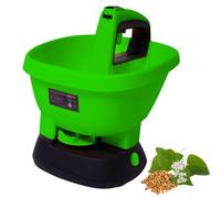 Battery Powered Fertilizer Spreader, Handheld 2.7L Capacity, Variable Impeller Speed, 0.5-2.5m Spreading Range, Dual Safety Switch, Cordless for Seeding, Baiting, Snow Melting