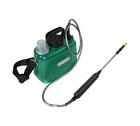 Battery Powered Garden Sprayer | 5L Electric Plant For Mister with 3-Speed Adjustable Nozzles & Telescopic Wand | Rechargeable Sprayer for Lawn Care |(green)
