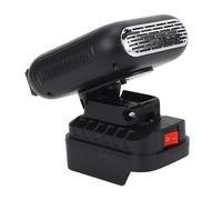 Battery Powered Heater Portable Battery Heater 90 Degree Flip 2 Temperatures 2xUSB Portable Space Heater for BL1830 BL1850 BL1840 BL1845 BL1815 BL1820 BL1860B