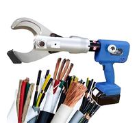 Battery Powered Hydraulic Cable Cutter, 120KN/160KN Electric Ratchet, Wire Cutting Tool, Copper Cutters for Cu/Al(120C)