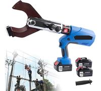 Battery Powered Hydraulic Cable Cutter, 120KN/160KN Electric Ratchet, Wire Cutting Tool for Cu/Al and Armoured(105C)