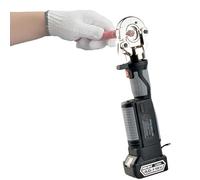Battery Powered Hydraulic Crimper - 18V Electric Hydraulic Pliers for Copper & Aluminum Terminals, Cordless Cable Crimping Tool