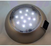 Battery Powered LED Dome Light - Magnetic or Fixed Mount - High Power White LED Downlight for Home, Auto, Truck, RV, Boat and Aircraft