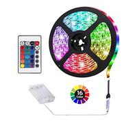 Battery Powered LED Strip Lights: No Wiring Needed for DIY Decor - 2M