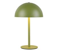 Battery Powered Light Green Munoz LED Table IP20 Rechargable Portable Trio