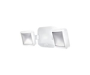 Battery powered luminaire LED: for wall, Battery LED Spotlight Double / 10 W, 6 V, beam angle: 95°, Cool White, 4000 K, body material: acrylonitrile butadiene styrene (abs), IP54, 1-pack
