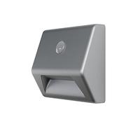 Ledvance Nightlux Stair Battery Powered Night Light - Silver