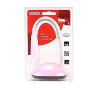 Battery Powered Minis LED Desk Lamp 360 Degree Rotation Adjustable Gooseneck Hose Eye Protections Reading Night Light Reading Night Lights