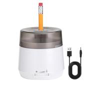 Battery Powered Pencil Sharpener - Portable Electric Stationery Gadget, Compact Desk Aid, Reliable Art Stock, Efficient Writing Instrument | Convenient Home Office, School Class Accessory
