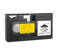 Battery-powered VHS-C Cassette Converter for JVC/RCA/Panasonic - Play VHS-C/SVHS-C on VHS/VHSC VCR
