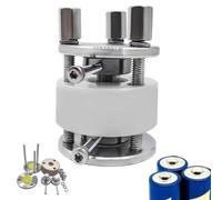 Battery Pressure Testing Molds, Solid State Battery Research Mold, Adjustable Diameter, for Solid Electrolyte Preparation Academic Research and Various Laboratory Cell Assembly Tests(Ceramic)