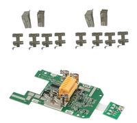 Battery Protection Circuit Board PCB for Makita BL1830B BL1815 BL1860 18V | BL1860 18V Battery Pack, 15A Discharge Nickel Sheet Resin Metal Module with Overcharge Protection Repair Kit, 2 Sets