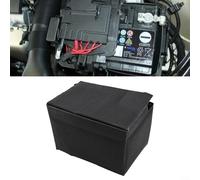 Battery Protective Cover Shield 5Q0915411BED Replacement, Wear-Resistant Black Case for MK7 for TIGUAN for for GOLF for JETTA for A3 for MAGOTAN B8 for SKODA, Easy Install Car Battery