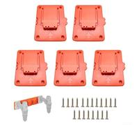 Battery Rack Designed for 20V Max Li-ion Tools to Keep Rechargeable Batteries Upright Charged and Ready for Immediate Use (5PCS)