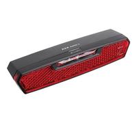 Battery rear light JUNO Battery AXA, black, for luggage racks, 80 mm, 2 x AAA