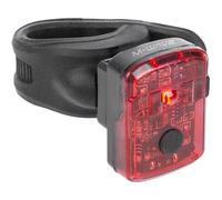 Battery Rear Light M-WAVE HELIOS K 1.1 USB SL Black Bicycle Rear Lamp