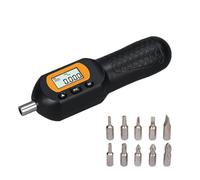 Battery Release Torque Wrench Tool with Digital Readout Ergonomic ABS Grip and 10 Interchangeable Driver Heads for Accuracy Assembly Professional Set