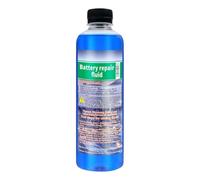 Battery Repair Fluid, 500ml Battery Renewal Solution, Effective Recovery Fluid for Lead Acid Battery Golfs Cart Motorcycle (Blue English)