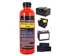 Battery Repair Fluid - 500ml Lead Acid Restorer, Engine Additive, Sulfation Removal | Performance Boost, Power Recovery, Car Battery, Motorcycle, Garage Maintenance Use