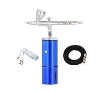 Battery Replaceable Integrated Mini Airbrush Air Brush Compressor with Dual Action Gun Wireless Precise Control(B-01)