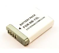 Battery Replaces Canon NB-13L for PowerShot G9 X, PowerShot G9 X
