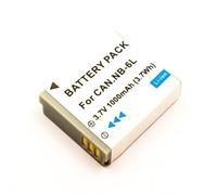 Battery Replaces Canon NB-6L/NB-6LH for Digital Ixus 105is/200is/210/25is