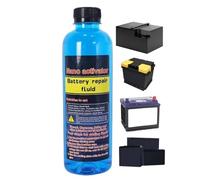 Battery Restorer, 500ml Fluid Repair Additive for Revivings Car, Extending Life with Sulfation Cleaning, Automotive Batteries Additive for Vehicles, Mechanics, Garage, Indoor and Outdoor Use