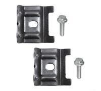 Battery Retaining Clamp for Cars and SUVs, 5.45 x 5.45 cm Iron Fixed Plate, Secure Battery Holder, Easy Assembly No Welding, Enhanced Stability on Rough Roads(2pcs)