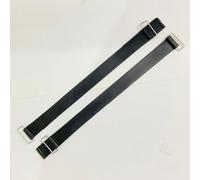Battery Rubber Straps Long 2 Pcs Compatible To Royal Enfield Bullet Motorcycle #560058 - HKT-UK