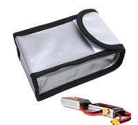Battery Safety Bag - Portable Storage Guard Protector | Wear Resistant Charging Safety Box, Battery Carrying Case, for Transportation Travel Electronics Power Bank Organization