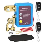 Battery Shut off Controller - 12V Disconnect Controller Battery,Remote Control Shut off, Interrupter for Car Truck Marine