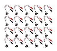 Battery Snap Connector Clip Lead Wire Probe 9V 15cm Length for Electrical Testing