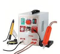 Battery Spot Welder,3.2kW Pulse Welding Machine,Portable Spot Welding Equipment,Electric Welding Pen,with Soldering Pens and Spot Welding Pens for Battery Pack Making/Repair(Spot Welding Pen70 B)