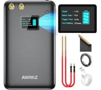 Battery Spot Welder, AWithZ 1.5" LCD Screen Recyclable 5000mAh Spot Welder, 99 Gears Adjustable Battery Welder, Mini Spot Welder for 18650 Battery