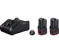 Bosch Genuine PRO 12v Cordless Li-ion Battery 2ah and Charger Set 2ah