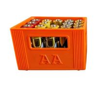 Battery Storage Box Crate Type Organiser with Stackable Design Stores 20 2A or 30 3A Batteries Box Holder