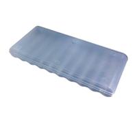 Battery Storage Case | Small Cell Keeper | Batteries Organizer with Detachable Checker | Ideal for Storing, Protecting Full and Empty Energy Banks