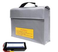 battery storage container fireproof battery powered pocket explosion-proof battery powered fire veteran anti-battery battery protection battery storage protection charging bag resistant