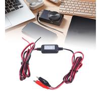 Battery Substitute Power Adapter Cable 6V~30V To 4.5V1A Converter Cord Clip Wire For 4.5V Toy Remote Fan Clamp Power Supply Line