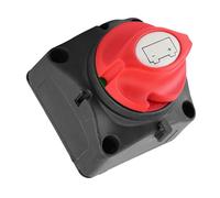 Battery Switch, 12V 600A ABS Continuous Battery Power Isolator Master Switch Disconnect Cut Off Two Level Switch Fit for RV Marine Boat Yacht