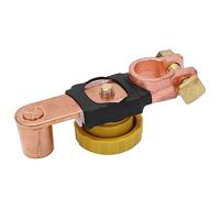 Battery Switch Battery Negative Isolator Switch Battery Isolator Switch Negative Clamp ABS Brass Motorcycle Battery Main Switch 6V 12V 24V for Car, Boat, Truck, Motorhome