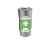 Battery Symbol Stainless Steel Insulated Tumbler