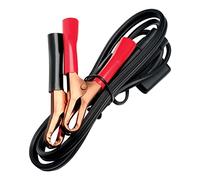 Battery Tender 081-0069-4 Alligator Clips with Black 2-Pin Quick Disconnect Plug