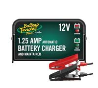 Battery Tender Plus 12V Battery Charger and Maintainer: 1.25 AMP Powersport Battery Charger and Maintainer for Motorcycles, ATVs, UTVs - Smart 12 Volt Automatic Float Charger - 021-0128