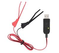 Battery Terminal Clip Power Unit for Two Way Radios, USB Powered Backup Power for Property Duty and Desk Placement Radio Battery Usb Clip Unit Terminal Clips Desk Standby Patrol Duty Warehouse Backup