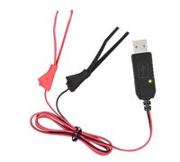 Battery Terminal Clip Power Unit for Two Way Radios, USB Powered Backup Power for Property Duty and Desk Placement Radio Battery Usb Clip Unit Terminal Clips Desk Standby Patrol Duty Warehouse Backup